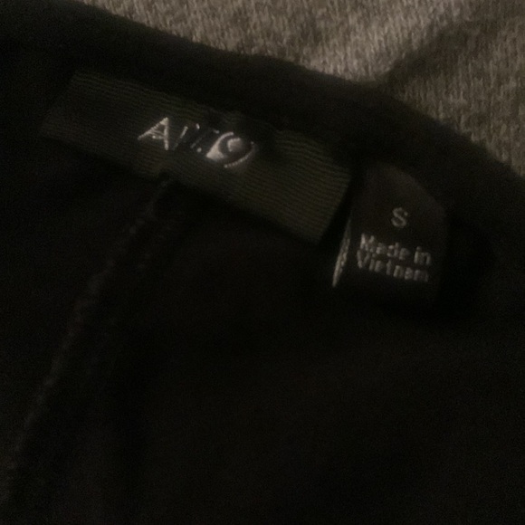 Apt 9 black sleeveless casual a-line classic conservative mini dress women’s sma - Picture 5 of 5